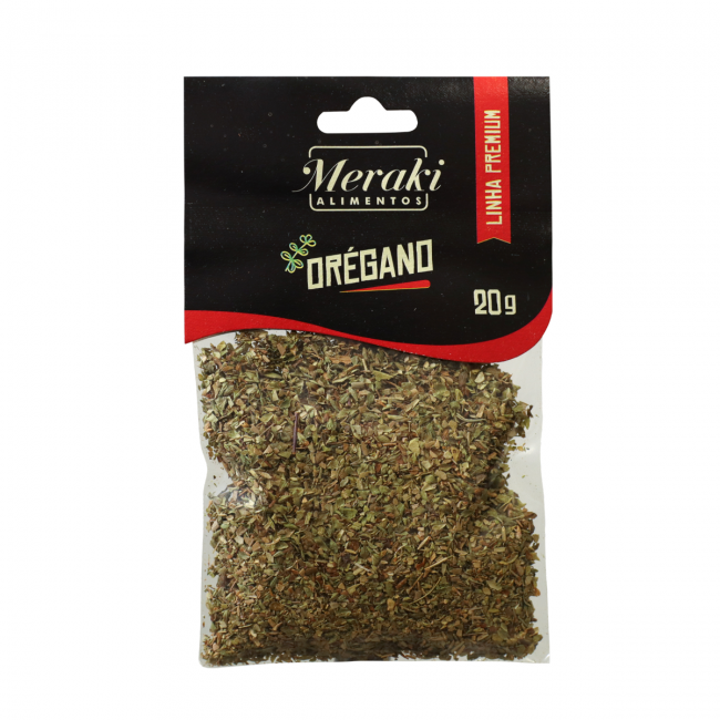 Orégano 20g Premium - Cartela - Meraki Alimentos