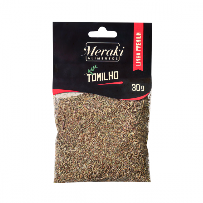 Tomilho 30g Premium - Cartela - Meraki Alimentos