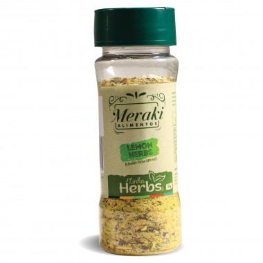 Lemon Herbs 80g Limão com Ervas Meraki Alimentos